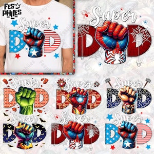 Bundle Super Dad Png, Best Dad Ever Png, Superhero Father's Day Png, Funny Dad PNG, Dad Life Png, Dad Shirt Design, Gift For Father Png