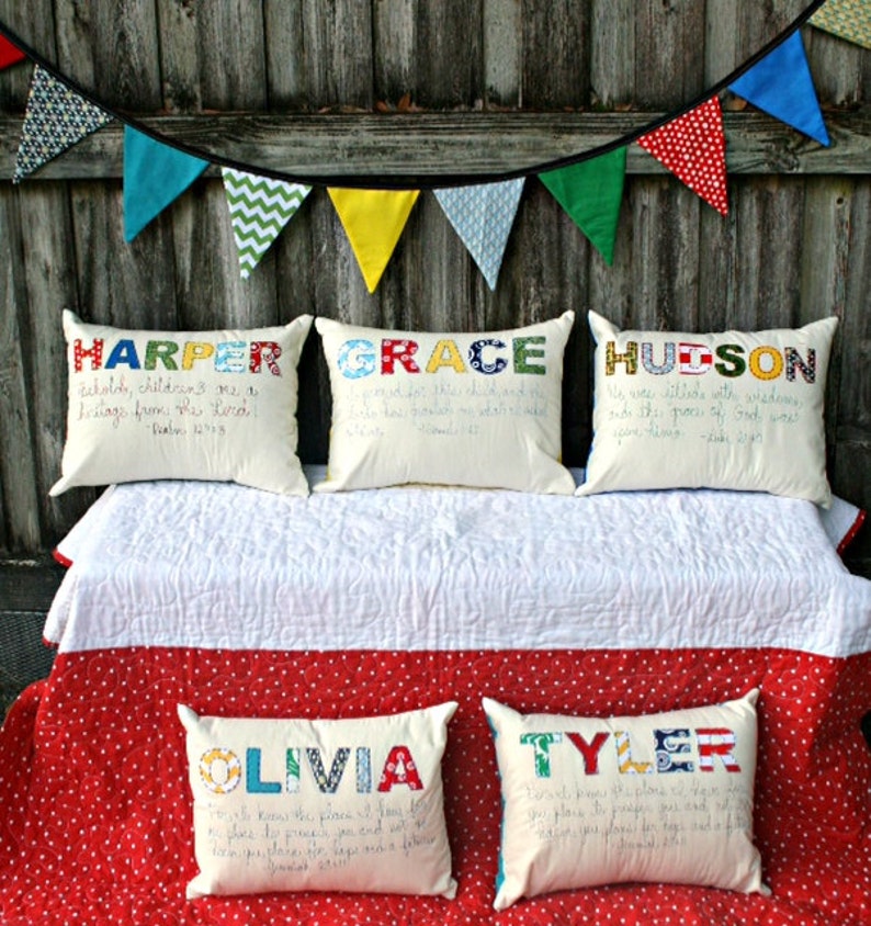 Personalized Pillow Cover Custom Baby Gift Custom Etsy