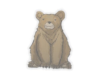 Brown Bear Sticker