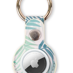Palm Print AirTag Keychain Case