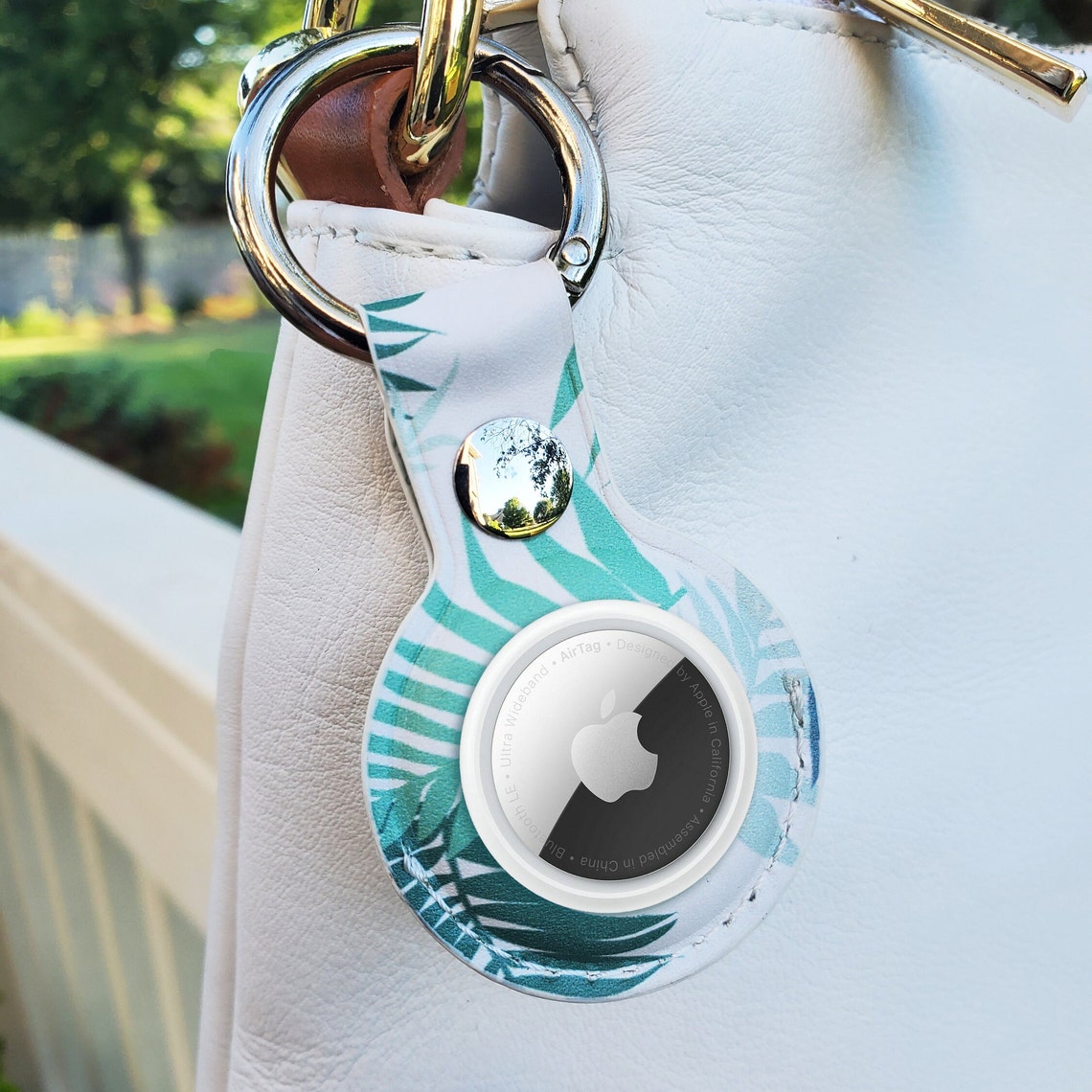 Palm AirTag Case, AirTag Keychain, AirTag Cover, Bag Air Tag Case