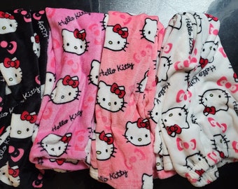 Kitty Cute Pajamas Pants, Wide Leg Couple Matching Pajama, Sanrio Sleepwear, Hello Kitty Girlfriend Gifts, Gift for her, Couple Gifts