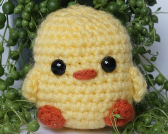 Crochet Mini Duck Plushie