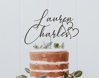 Custom Cake Topper for Wedding, Rustic Personalized Wedding Cake Topper, Mr and Mrs Cake Toppers, Anniversary Cake Toppers