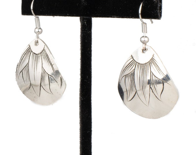 Featured listing image: Silver Earrings Dangle Boho, Mother's Day Gift from Son, Western Jewelry, Valentines Day Gifts Gifts For Mom From Daughter