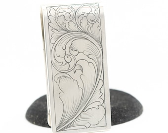 Sterling Money Clip, Western Money Clip For Men, Cowboy Money Clip,  Gift For Men, Western Gifts For Men Gifts for Grandfather from Daughter
