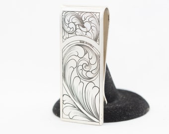 Western Money Clip For Men, Silver Money Clip, Cowboy Money Clip, Fathers Day Gift From Daughter, Western Gifts For Men, Cowboy Money Clip