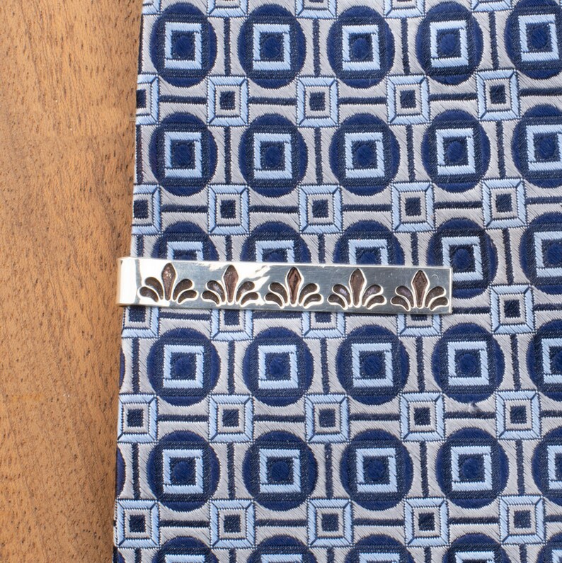 Free Priority Shipping December 20 Tie Bar Men/'s Fashion Hight Quality Sterling Silver Tie Clip Gift For Dad