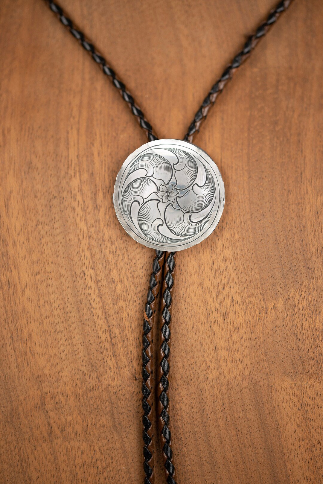 Sterling Silver Bolo Tie for Men Sterling, Valentines Day Gift for Dad