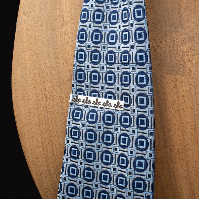 Free Priority Shipping December 20 Tie Bar Men/'s Fashion Hight Quality Sterling Silver Tie Clip Gift For Dad