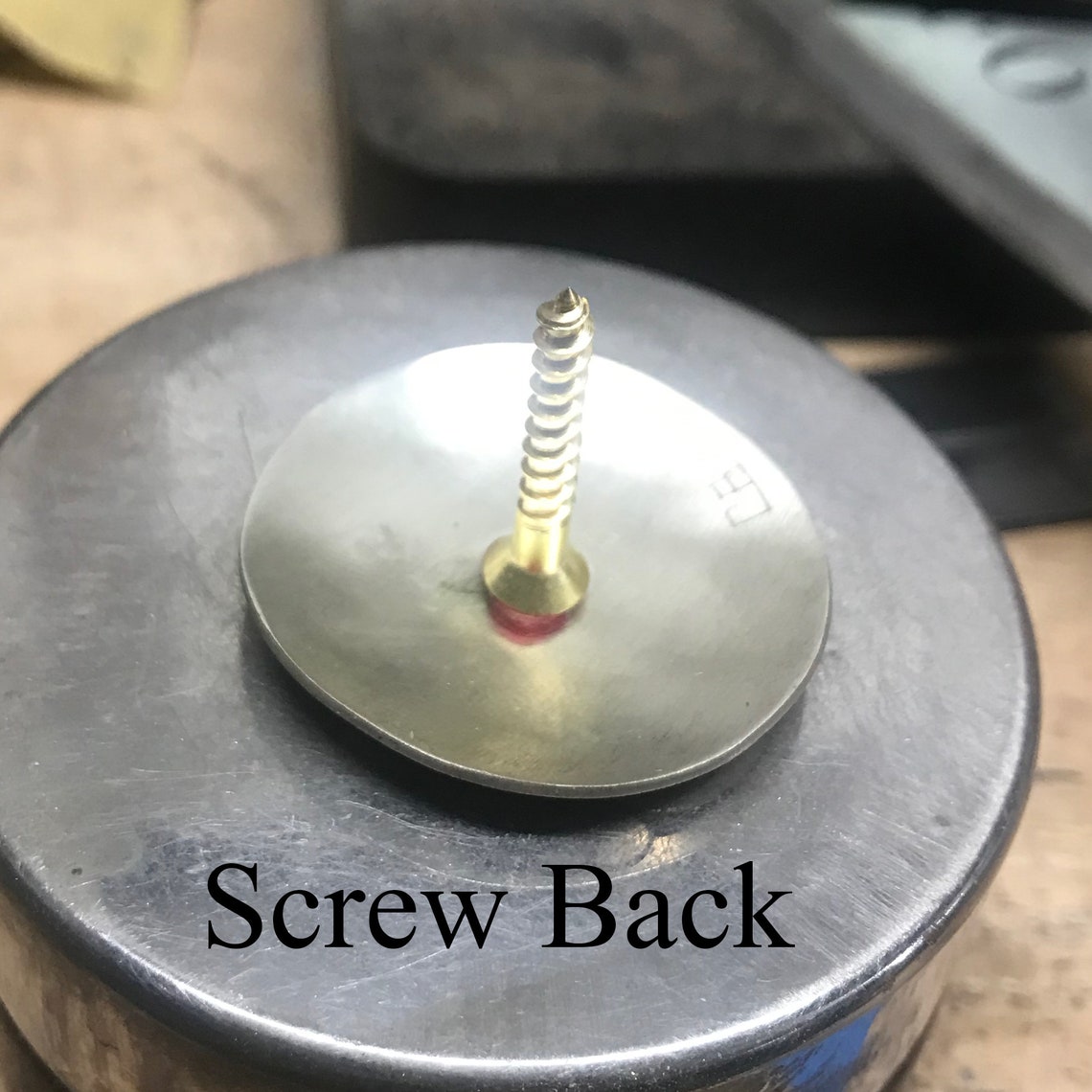 Saddle Horn Cap 2 Conchos Screw Back Handmade Sterling Etsy