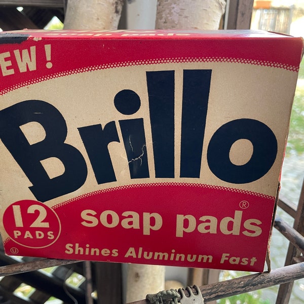 Vintage Brillo Soap Pads Box