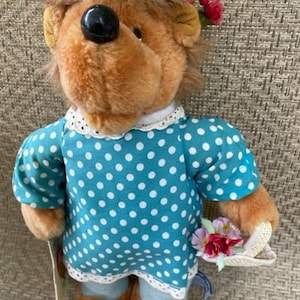 Vintage Mattel 1984 Mama Berenstain Bears Plush With Tags