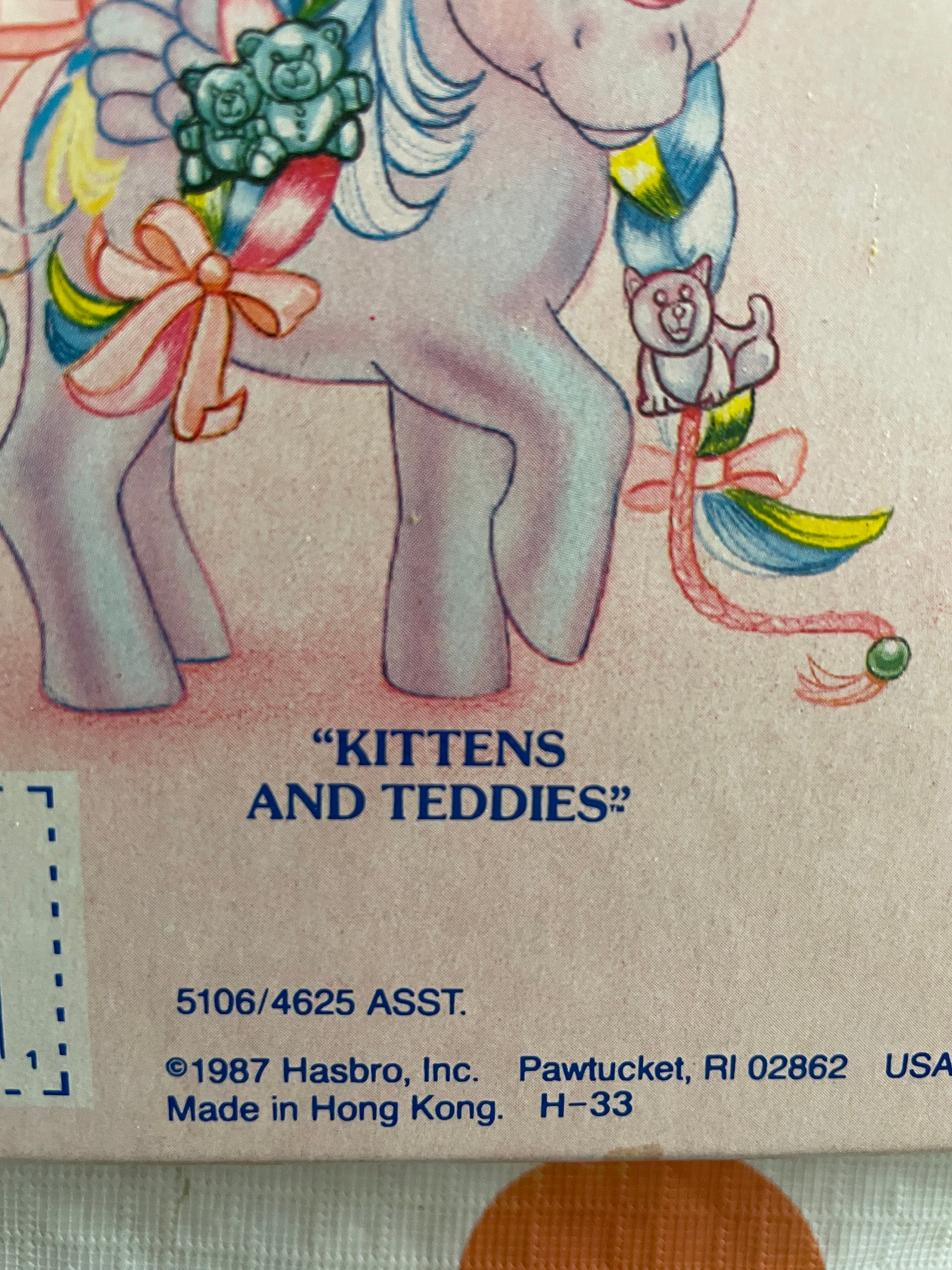 Vintage 1987 My Little Pony Pretty Ups Ribbons & Lace Accessory Set ...