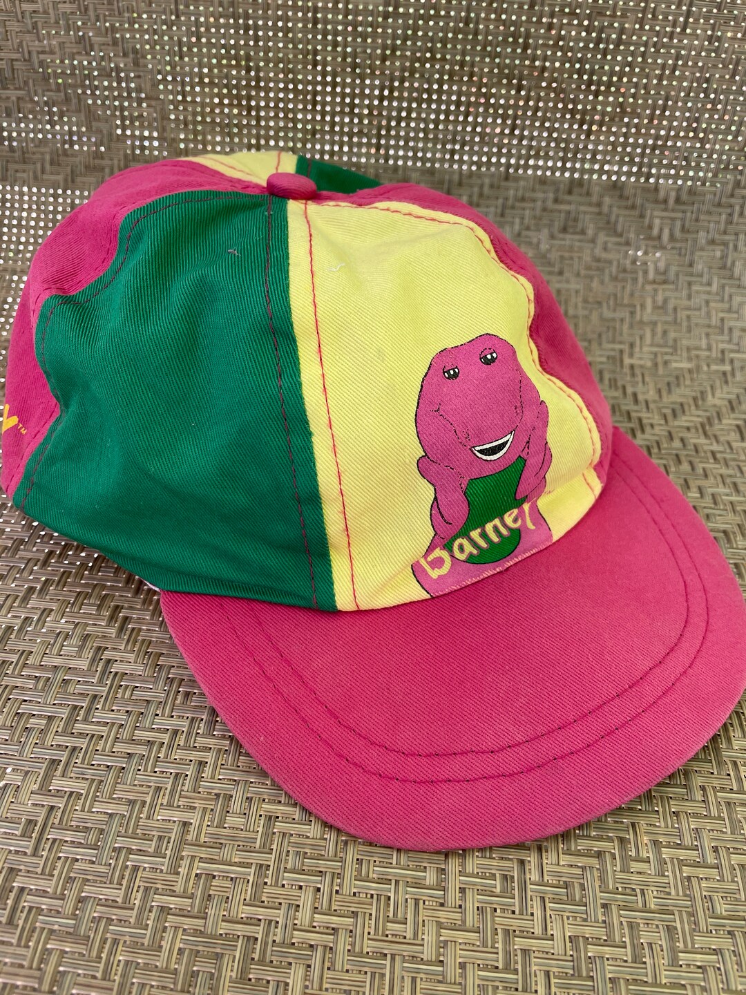 Vintage Childrens Barney Baseball Hat 4-6x - Etsy