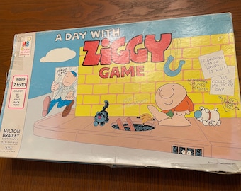 Juego de mesa clásico de 1977: Un día con Ziggy