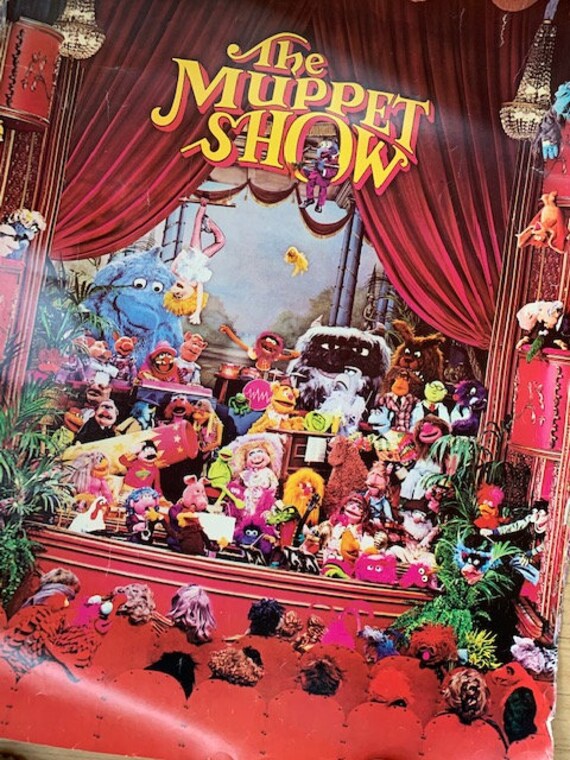 Vintage 1978 The Muppet Show Poster Etsy