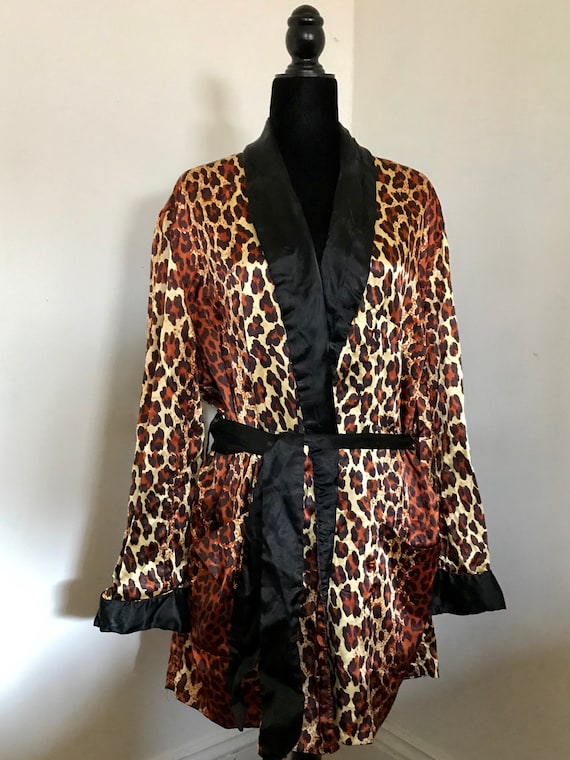 1950s Vtg. Sears The Men's Store Leopard Print Men