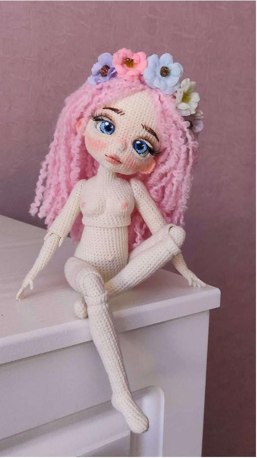 Doll Mignonnette Poupée Repro  F6  : S & H 15 cm