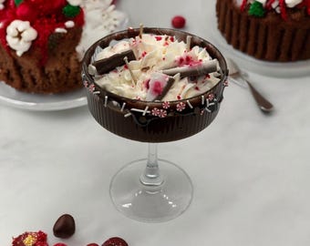 Christmas Stocking Stuffers - Peppermint Mocha Candle - Cozy Scents for the Holidays