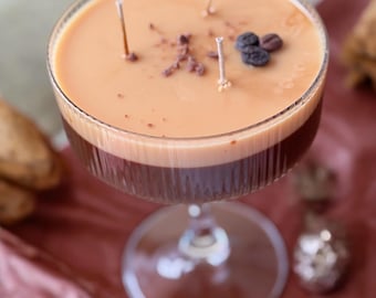 Espresso Martini Candle - Coffee Lovers Gift - Handmade Soy Wax - Unique Home Decor
