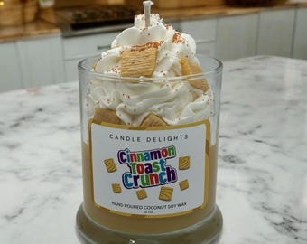 Deliciously Scented Cereal Candle | Cinnamon Toast & French Toast Wax Melts