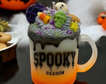 Halloween Horror Movie Candle | Pumpkin Spice | Michael Myers Decor | Fall Gift I Spooky Season Gift I Ghoul Berry