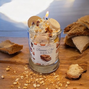 Soy Candle | Bakery Scented Candles | Banana Candle | Gift For Her | Jar Candles | Banana Nut Bread | Dessert Candle | Candle Gift