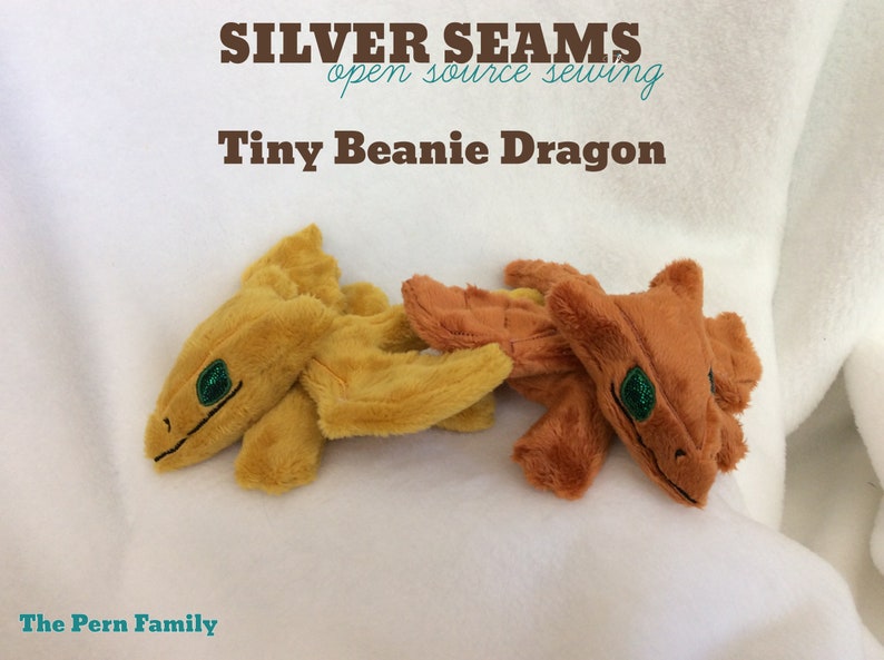 Beanie Style Tiny Gold Dragon