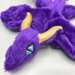 Conception en peluche Dragon In-The-Hoop ITH image 8