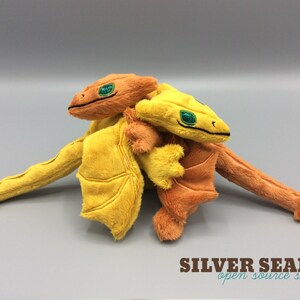 In-The-Hoop ITH Dragon Plush Design image 6