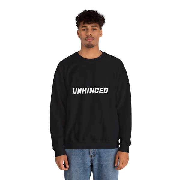 Unhinged Crewneck Sweatshirt Unisex Heavy Blend™