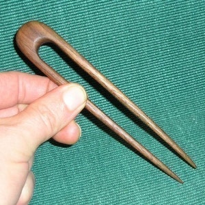 Walnut Hair Fork Round Top image 1