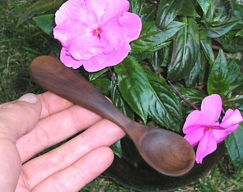 Chunky Grip Baby Spoon (Walnut)