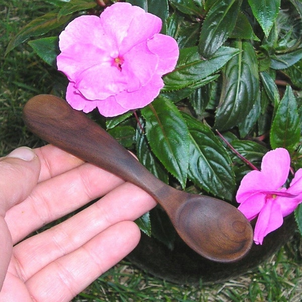 Chunky Grip Baby Spoon (Walnut)