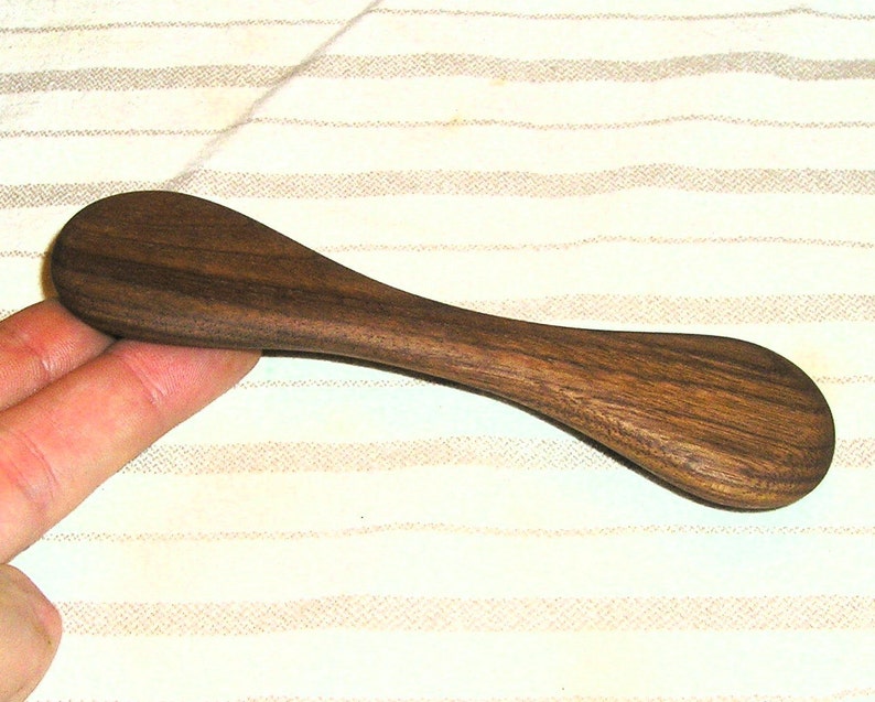 Baby Teething Toy hand Carved Walnut Wood Etsy