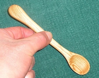 Lil Loggers Baby Spoon (Hand Carved Hickory)