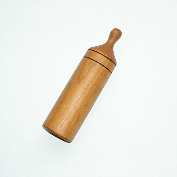 Toy Wooden Baby Bottle (Cherry Wood)