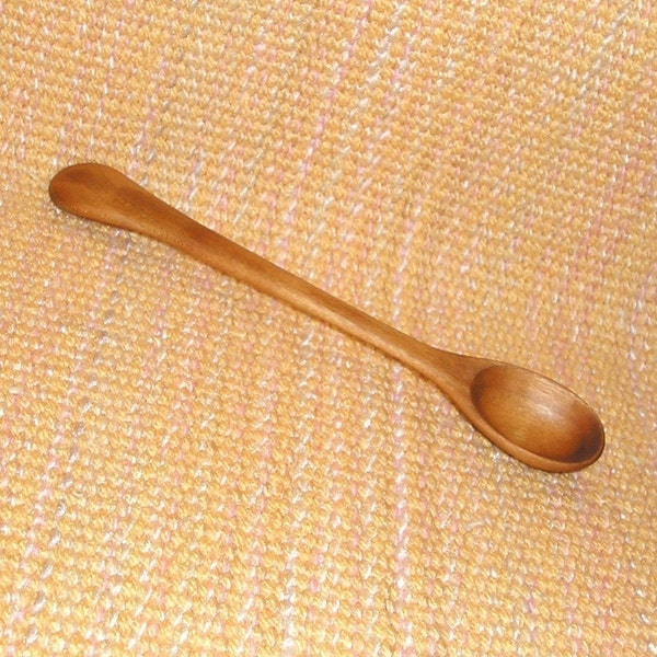 Babys First Spoon (Hand Carved Cherry)