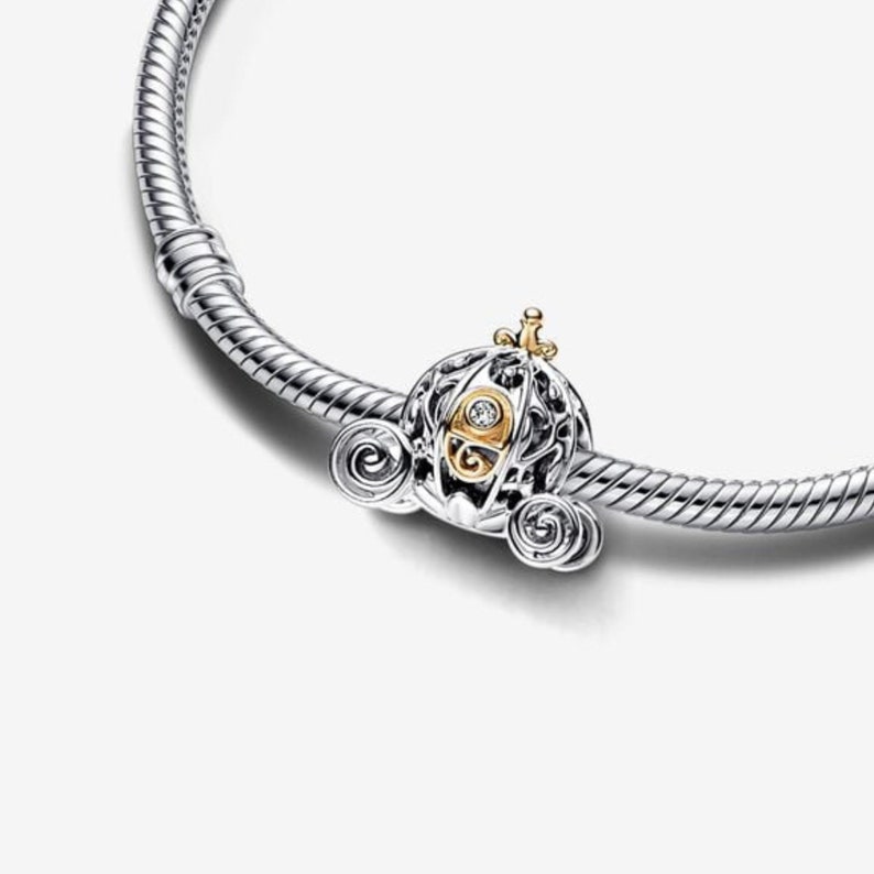 Disney 100th Anniversary Cinderellas Enchanted Carriage Charm