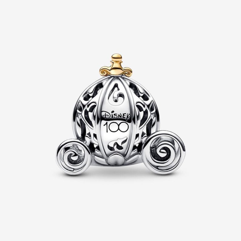 Disney 100th Anniversary Cinderellas Enchanted Carriage Charm