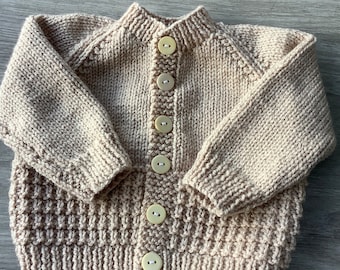 Hand Knitted Baby Cardigans