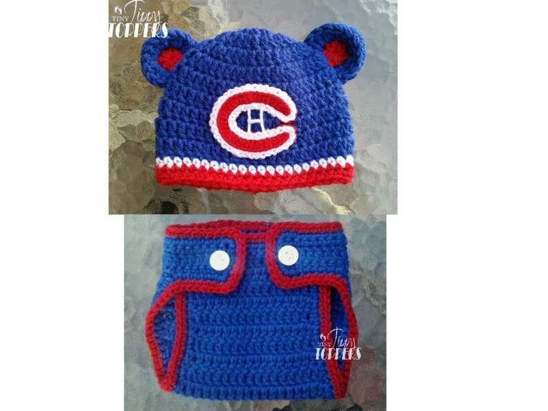 montreal canadiens baby hat