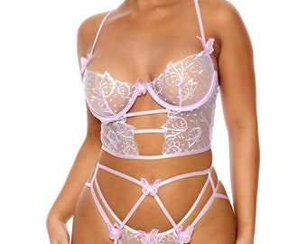 Give Me Flutters Lingerie Set