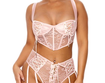 Just Cinch Me Lingerie Set