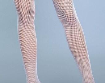 Kiss Goodnight Thigh Highs White