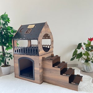 Multipurpose Rabbit House, Bunny Shelter, Modern Rabbit House, Rabbit Hideouts, Indoor Rabbit Castle, Bunny Cage, Bunny Decoration, Bun Toys