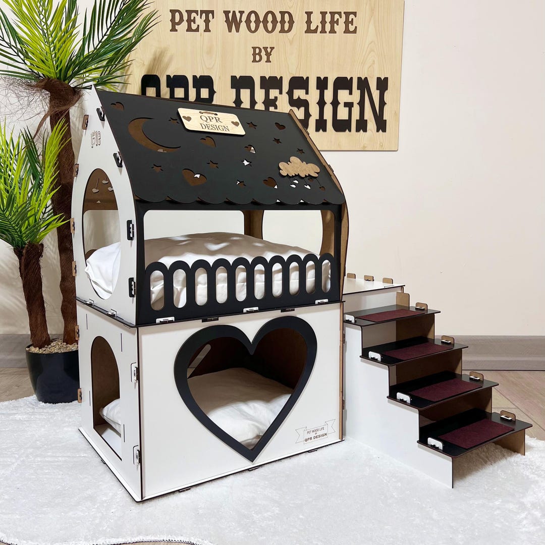 Modern Rabbit House, Love Design Bunny Castle, Large Rabbits House ...