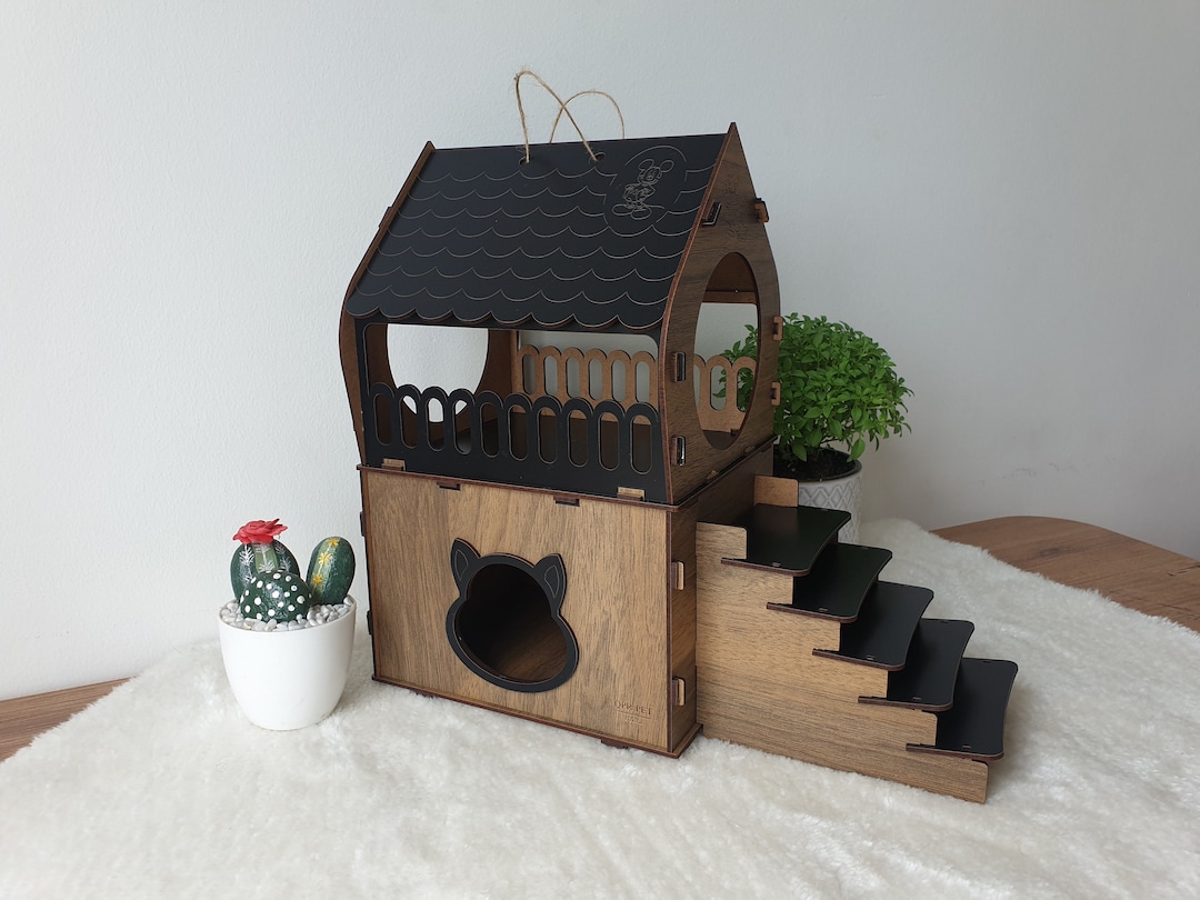 Wooden Hamster House, Guinea Pig House, Modern Guinea Pig Hamster House