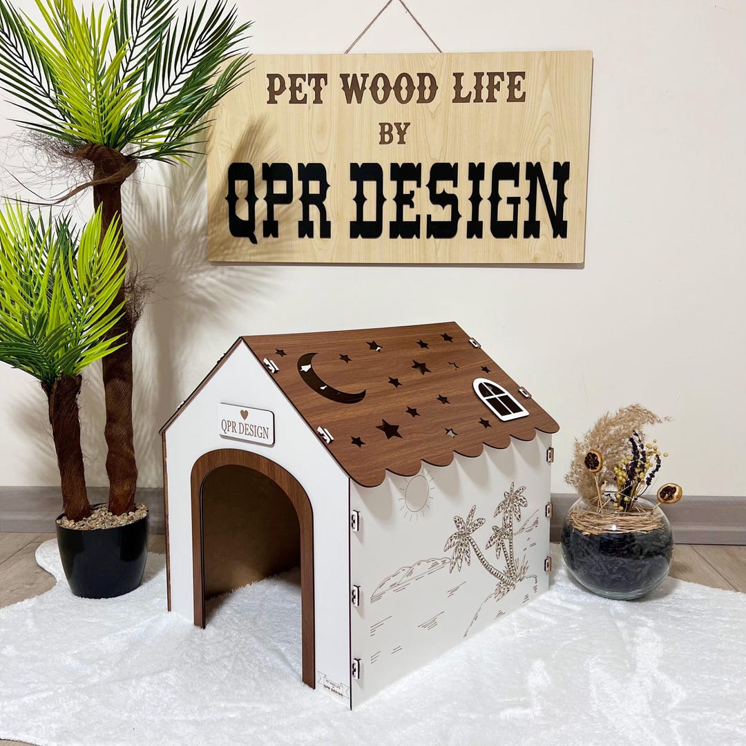 Extra Large Rabbit House, Modern Rabbit House, Personalized Rabbit ...